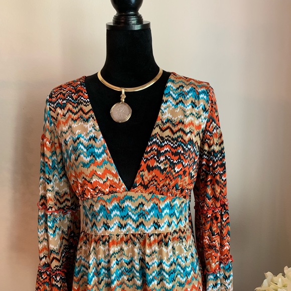 RUSTIC WEST  I  “No Wrinkle” Dress - NWOT - Picture 2 of 6